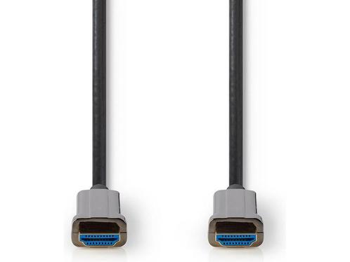 Nedis Actieve Optische Ultra High Speed HDMI-Kabel met, Computers en Software, Pc- en Netwerkkabels, Zo goed als nieuw, Verzenden