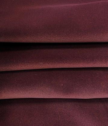 Dedar - Zacht en consistent velours DEDAR pruim - Textiel -