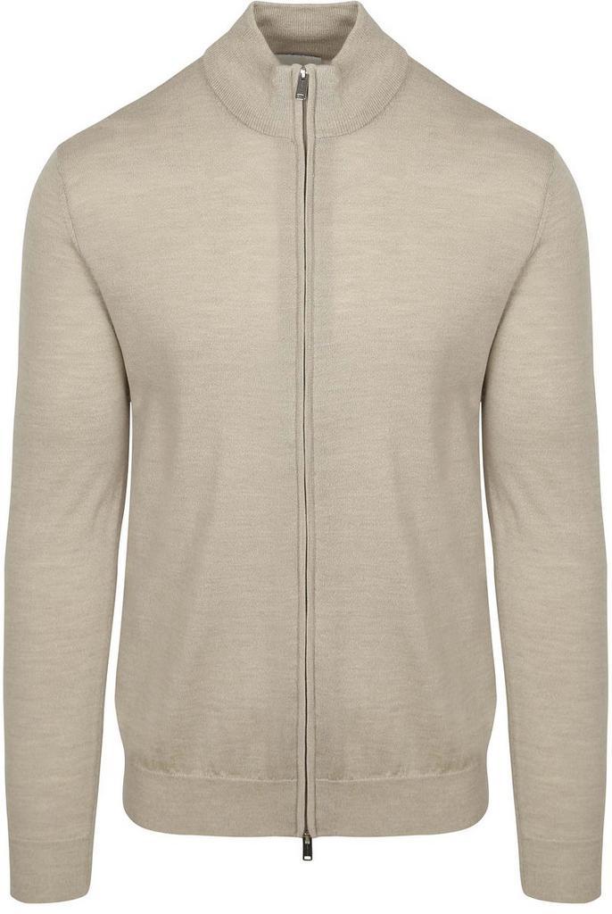 Profuomo Vest Merinowol Beige maat Maat 52/54 (L) Heren, Kleding | Heren, Truien en Vesten, Beige, Nieuw, Maat 52/54 (L), Verzenden