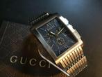 Gucci - XL Chronograph Jumbo Blue Dial Full Set - Zonder, Handtassen en Accessoires, Horloges | Heren, Nieuw