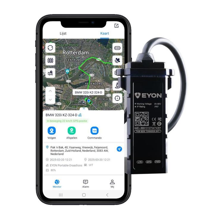 Eyon® GPS Tracker voor uw CAMPER - met AI Smarttracking, Auto diversen, Auto-accessoires, Nieuw, Verzenden
