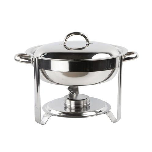 Alora Chafing Dish Rond 4.5 Liter - Geschikt Voor Soep -, Huis en Inrichting, Keuken | Potten en Pannen