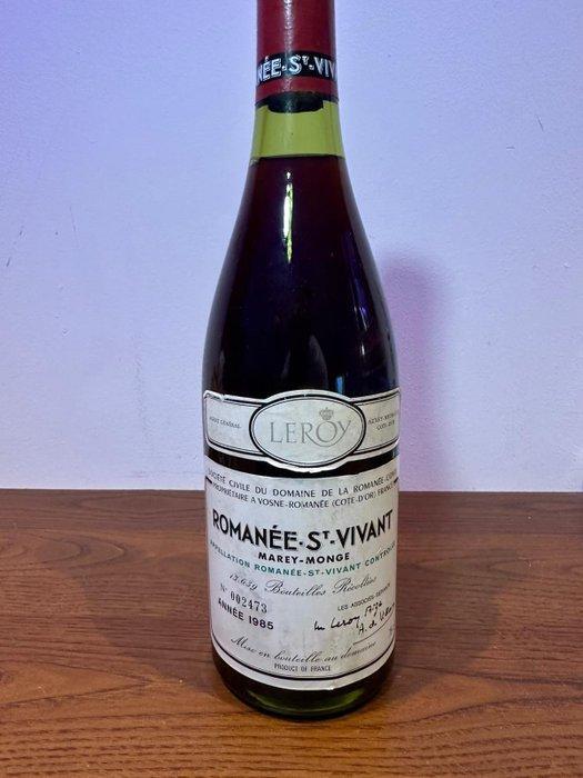 1985 Domaine de la Romanée-Conti - Romanée-Saint-Vivant, Collections, Vins