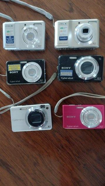 Sony DSC-W150, DSC-W190, DSC-W610, DSC-W27, DSC-S2100, beschikbaar voor biedingen