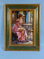 Marco Santini (XX-XXI) - Momento di riflessione, Antiek en Kunst