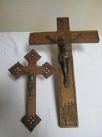 Baroque Crucifix (2) - Bois, Métal - 1910-1940 -