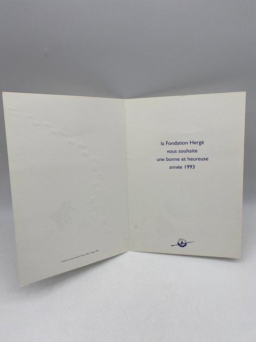 Tintin kaart van wensen - Fondation Hergé - 1993, Boeken, Stripverhalen