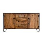 Dressoir Mangohout Neal 150 cm, Huis en Inrichting, Kasten | Dressoirs, Verzenden, Nieuw