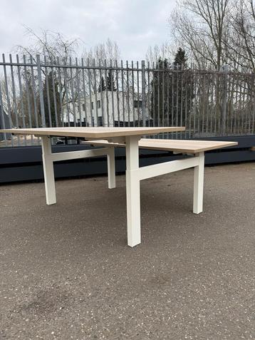 Refurbished Duo Werkplek - Duo Bureau Drentea Presto, Verzenden, Bureau