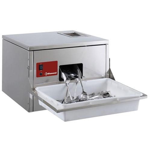 Poliermachine | Voor Bestek | Tafelmodel | 230V |, Zakelijke goederen, Horeca | Keukenapparatuur, Nieuw in verpakking, Verzenden