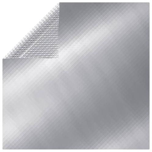 vidaXL Zwembadhoes 488x244 cm PE zilverkleurig, Tuin en Terras, Zwembaden, Nieuw, Verzenden