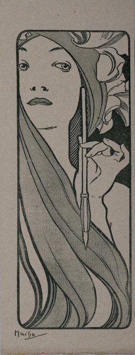 Alphonse Mucha (1860-1939) - LEstampe Moderne, Antiek en Kunst, Kunst | Designobjecten