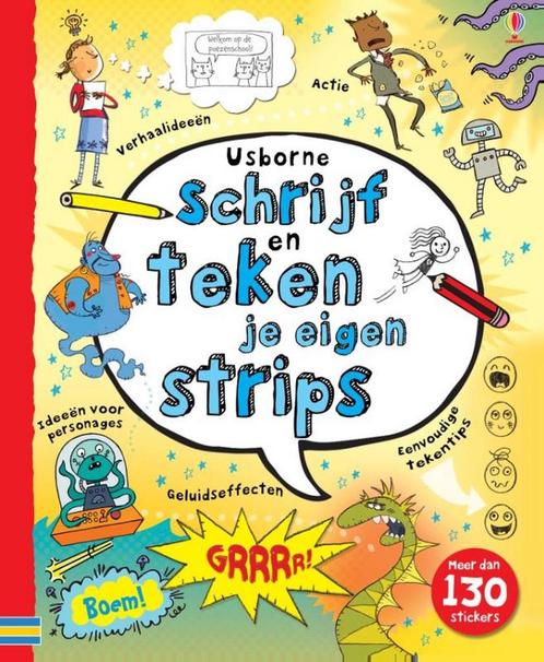 Schrijf en teken je eigen strips 9781409593898, Boeken, Kinderboeken | Kleuters, Zo goed als nieuw, Verzenden