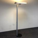 Staande vloerlamp hoogte 188 cm, grijs, Huis en Inrichting, Lampen | Vloerlampen, Gebruikt, Metaal