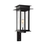 Strak & modern Muurlamp Praag medium zwart Buitenverlichting, Verzenden, Nieuw