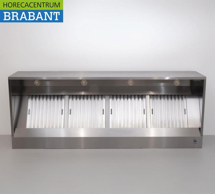 HCB RVS Afzuigkap Dampkap Premium-line Motor 2500 kuub Box, Electroménager, Hottes, Enlèvement ou Envoi