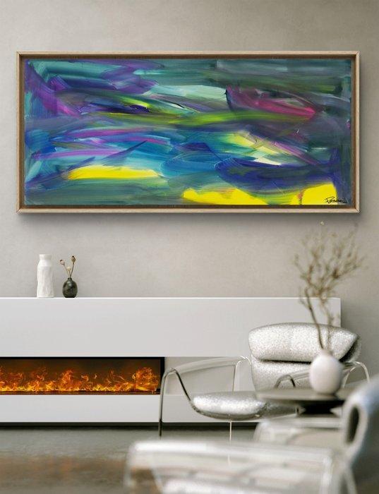 Pirminia - The Rivers Song, Antiek en Kunst, Kunst | Schilderijen | Modern
