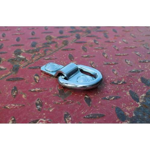 Œillet arrim. lang.1135/2270kg 90x30 mm,zing., Ø10 mm, 2pcs, Dieren en Toebehoren, Overige Dieren-accessoires