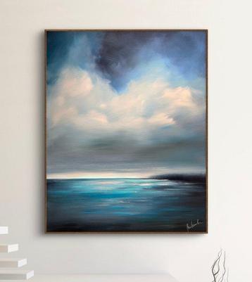 Anna Pavlenko (1984) - Meer Abstrakte Original Landschaft
