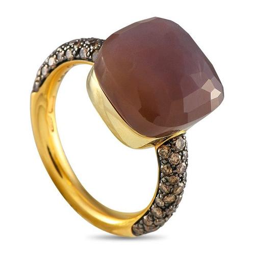 Pomellato - Ring - 18 karaat Geel goud, POMELLATO Nudo 18K, Handtassen en Accessoires, Ringen