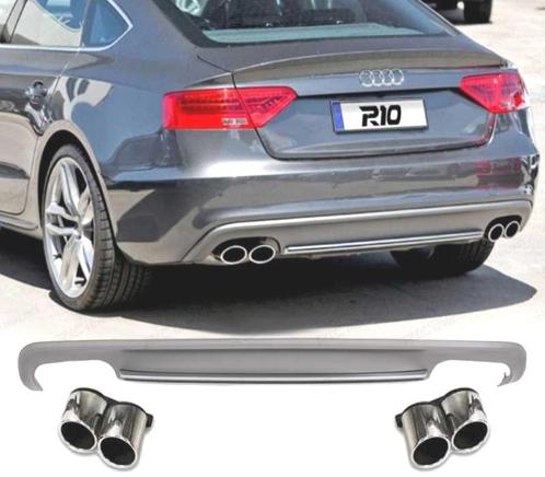 Diffuseur Pour Audi A5 Sportback 12-15 Look S-Line+ Embouts, Auto-onderdelen, Carrosserie, Verzenden