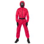 Volwassenen Kostuum Squid Game Guard Deluxe, Verzenden, Nieuw