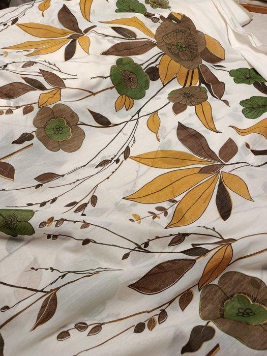 Introvabile tendone vintage dalla fantasia magnifica - Tissu, Antiek en Kunst, Antiek | Tapijten, Tafelkleden en Textiel