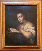 Scuola toscana (XVIII) - Giovane con libro - NO RESERVE, Antiek en Kunst