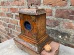 Klokonderdelen - hout en messing - rond 1900 - zakhorloge, Antiek en Kunst
