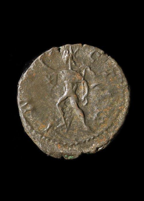 Oud-Romeins Brons Antoninianus van Victorinus (Zonder, Antiek en Kunst, Antiek | Overige Antiek