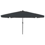 vidaXL Tuinparasol Antraciet 395 x 395 x 245 cm Polyester, Verzenden, Nieuw