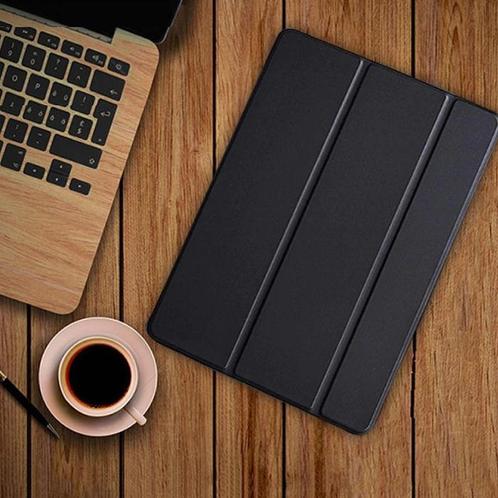 iPad Pro 9.7 (2016)  Leren Vouwbare Cover Hoesje Case Zwart, Telecommunicatie, Mobiele telefoons | Hoesjes en Screenprotectors | Overige merken