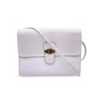 Christian Dior - Vintage White Leather Crossbody Messenger, Handtassen en Accessoires, Tassen | Damestassen, Nieuw