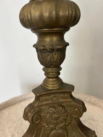 Kaarsenhouder - Brons - Kerkkandelaar