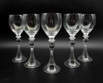 Murano - Drinkservies (5) - Kristal - Glazen voor witte wijn