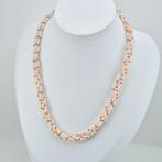 Koraal - Zilver - Halsketting - CORALLO ROSA