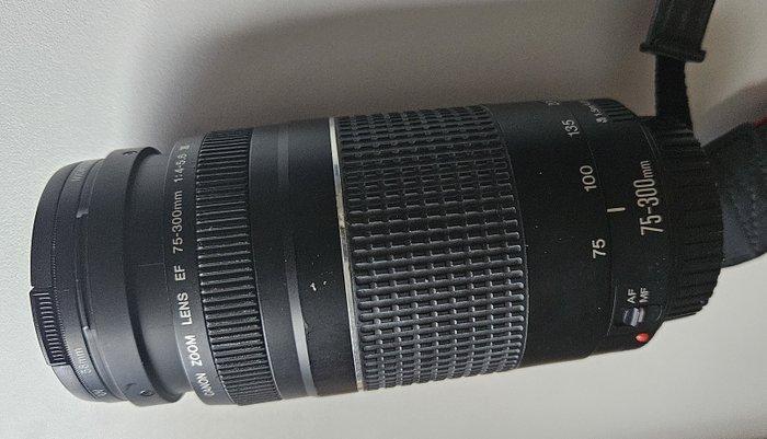 Canon EOS 550D / Rebel T2i + 18-55mm + 75-300mm Digitale, Audio, Tv en Foto, Fotocamera's Digitaal