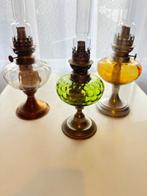 Lamp (3) - Verguld messing, koper en verzilverd metaal -, Antiek en Kunst