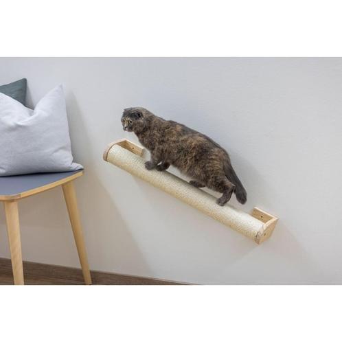 Krabpaal voor wandbevestiging, 77 cm, Ø 8.5 cm, natuurlijke, Dieren en Toebehoren, Katten-accessoires, Nieuw