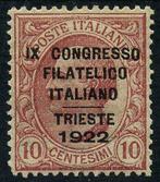 Royaume d’Italie 1922 - Centimes Congrès Philatélique 10, Gestempeld