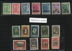 Liechtenstein  - V016) tot 1922 postzegels waarbij, Postzegels en Munten, Gestempeld