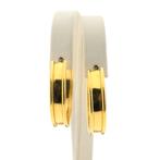 18 Krt. Gouden creolen | Ø 28 mm (oorringen, oorbellen), Handtassen en Accessoires, Oorbellen, Ophalen of Verzenden, Gebruikt