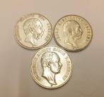 Duitsland, Saxe-Albertine. 14 Silbermünzen (verschiedene )