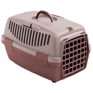 Gulliver 1 transport box w. 48x32x31cm pink/brown - kerbl, Dieren en Toebehoren, Honden-accessoires