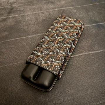 Goyard - Sans Prix de Réserve - Étui à cigares - Cuir caviar