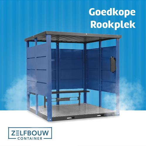 Goedkoop 2x2 rookplek - voldoet aan rookverbod, Articles professionnels, Machines & Construction | Abris de chantier & Conteneurs