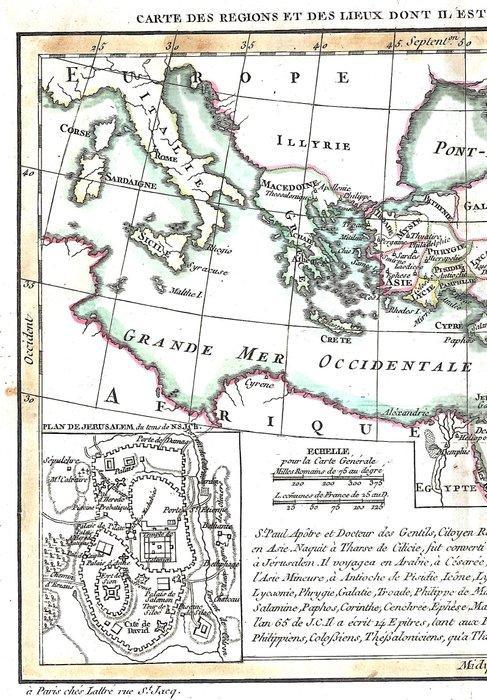 Turquie - Grèce, Chypre, Syrie, Terre Sainte, Égypte; J., Boeken, Atlassen en Landkaarten