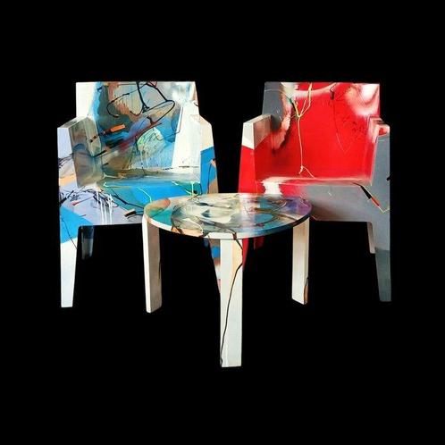 Driade - Maria Balea, Philippe Starck - Bureaustoel (3) -, Antiek en Kunst, Antiek | Meubels | Stoelen en Sofa's