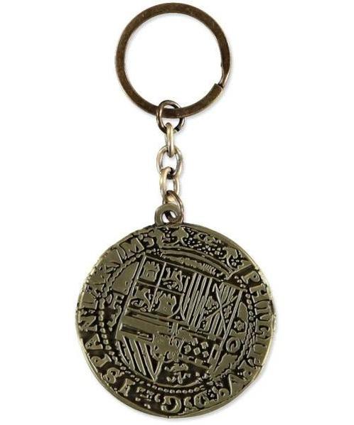 Difuzed Uncharted Metalen Sleutelhanger-Spanish Coin, Verzamelen, Sleutelhangers, Ophalen of Verzenden