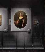 Victor Favier (1824-1889) - Ritratto di gentildonna in abito, Antiek en Kunst, Kunst | Schilderijen | Klassiek